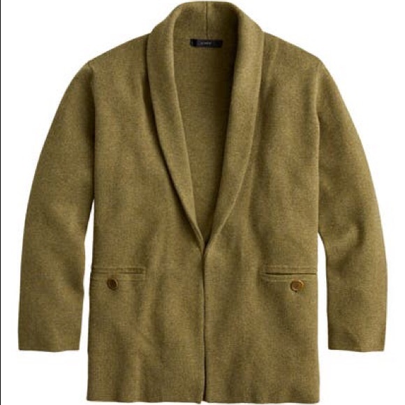 J. Crew Sweaters - J Crew Camille Sweater-Blazer with Shawl Collar
